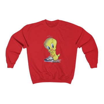 Tweety Bird in Sneakers / Unisex Heavy Blend™ Crewneck Sweatshirt